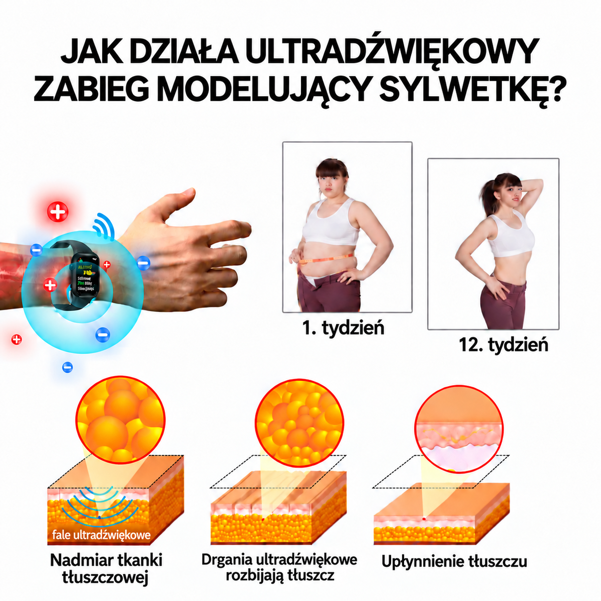 (🌸Ostatni dzień -70% zniżki🍀) SCNDR™ Ultradźwiękowa opaska spalająca tłuszcz oraz opaska z daleką podczerwienią wspierająca równowagę poziomu cukru we krwi Detox Wristband